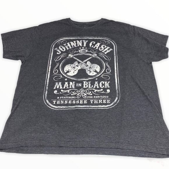 Johnny Cash Man in Black T-shirt size XXL - Picture 1 of 4